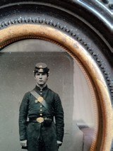 Quarter plate tintype in thermoplastic frame - Image 4 of 6