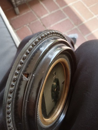 Quarter plate tintype in thermoplastic frame - Image 5 of 6