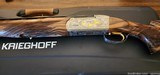 KRIEGHOFF K80 SPORTER HERITAGE GAME SCENE III GOLD 12GA KATI MAU ENGRAVED - 1 of 15