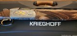 KRIEGHOFF K80 SPORTER HERITAGE GAME SCENE III GOLD 12GA KATI MAU ENGRAVED - 15 of 15