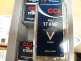 500RDS CCI 17HMR 20GR FMJ- 3 of 4