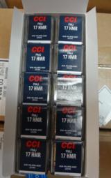 500RDS CCI 17HMR 20GR FMJ- 1 of 4