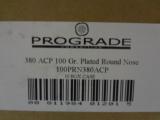 500RDS Pro Grade 380 ACP 100GR Plated Round Nose
- 1 of 4