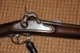 US Mdl 1861 Rifle Musket Trenton Springfield - Extra Fine Civil War Antique - 8 of 10