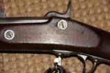 US Mdl 1861 Rifle Musket Trenton Springfield - Extra Fine Civil War Antique - 9 of 10