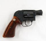 Smith & Wesson Model 49 .38 Special FACTORY ENGRAVED Revolver - 1 of 6