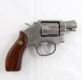 Smith & Wesson Model 64-2 .38 Special Revolver Factory Engraved - 2 of 6