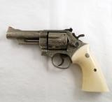 Smith & Wesson Model 57 .41 Mag Revolver REVERA VASCO ENGRAVED - 1 of 6