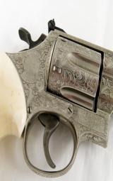 Smith & Wesson Model 57 .41 Mag Revolver REVERA VASCO ENGRAVED - 5 of 6