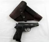 Pre War Commercial Walther PP Cal 7.65 Pistol w/ Orig Holster - 1 of 9