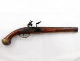FANTASTIC French Indian War Flintlock Officer's Pistol c,1750 - 1 of 11