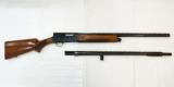 Belgium Browning Light 12 Gauge Semi Auto Shotgun w/ Extra Barrel - 1 of 8