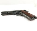 c.1918 Colt Model 1911 US Army .45 Auto Pistol w/ 1943 US Braton Knight Holster - 4 of 9