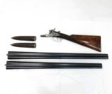 Williams & Powell Liverpool Pat 565 Simplex Dbl Barrel Hammer 10 Gauge Shotgun w/ Triplex Barrel & Case - 2 of 13