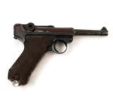 German Luger Mauser Code 42 Pistol Dated 1940 - 2 of 9