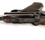 German Luger Mauser Code 42 Pistol Dated 1940 - 6 of 9