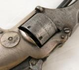SCARCE Smith & Wesson 1st Model 1st Issue Revolver w/ Orig Gutta Percha Case - 6 of 11