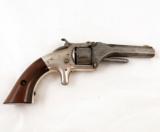 SCARCE Smith & Wesson 1st Model 1st Issue Revolver w/ Orig Gutta Percha Case - 5 of 11