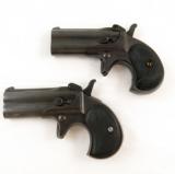 Pair of Great Western Firearms Co. Smith & Wesson .38 Derringer Dueling Pistols - 3 of 7