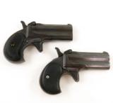 Pair of Great Western Firearms Co. Smith & Wesson .38 Derringer Dueling Pistols - 2 of 7