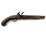 U.S. Martially Marked Model 1817 Flintlock Pistol by Springfield Armory, Dated 1818 - 1 of 6