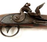 U.S. Martially Marked Model 1817 Flintlock Pistol by Springfield Armory, Dated 1818 - 5 of 6