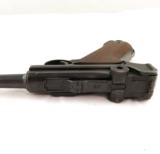1942 German BYF Luger 9mm Pistol w/Nazi Holster - 5 of 11