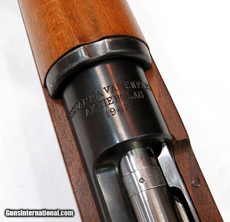 MINT 1942 Husqvarna Swedish Mauser Rifle