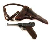 NICE Swiss Model 1906/24 Luger Pistol & Holster - 1 of 9