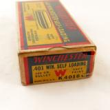 Vintage Winchester .401 Cal Self-Loading Ammunition Cartridges - 4 of 5