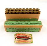 Vintage Winchester .45-70 Government Cartridges No. 8 Shot - 1 of 6