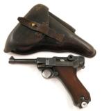 1940 German Luger Mauser Code 42 9mm Pistol - 1 of 10