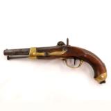 Antique French Tulle Model 1808 Military Percussion Pistol - 2 of 9