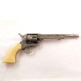 c.1888 Colt SAA Frontier Six Shooter .44-40 Revolver New York Engraved w/Letter - 3 of 12