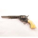 c.1888 Colt SAA Frontier Six Shooter .44-40 Revolver New York Engraved w/Letter - 2 of 12