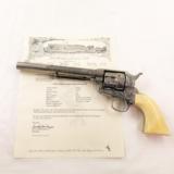 c.1888 Colt SAA Frontier Six Shooter .44-40 Revolver New York Engraved w/Letter - 1 of 12