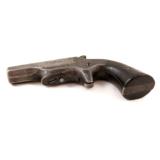 Antique Brown Mfg Co. Southerner Iron Frame .41 Cal Derringer Pistol - 3 of 7