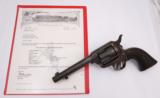 Colt Single Action Army With Factory Letter - 1 of 11