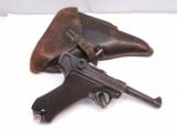1937 S 42 Luger All Matching #'s with Hardshell Holster - 1 of 12