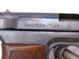 Mauser 7.65 (32 Auto) Semi-Auto Pistol - 2 of 5
