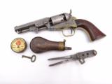 Colt 1849 Pocket Pistol Matching Numbers and Accessories in Box - 2 of 16