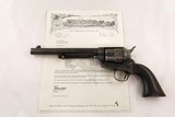 c.1883 US Colt Single Action Army .45 Revolver DFC Inspected w/Factory Letter - 1 of 13