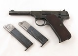 LIKE NEW c.1939 Colt Woodsman .22LR Pistol - 1 of 6