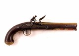 Antique AW Spies London New York Brass Flintlock Pistol - 1 of 8