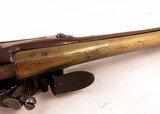 Antique AW Spies London New York Brass Flintlock Pistol - 4 of 8