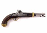 Antique US H Aston M1842 Percussion Pistol Dated 1846 - 1 of 6