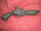 Flintlock early gun as you see on the picture, real wood and cast iron - 2 of 5