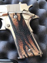 Cimarron Arms Nickel 1911 45acp Pistol - pristine - 9 of 12