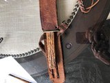 John Newton Frog Sheffield Bowie Knife - Stag Grips w/Sheath, Braided Tassel - Leather - 8 of 14