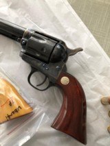 Uberti (Italy) Cattleman 4-3/4” Casehardened Blue Steel Frame .45LC - 6 of 13